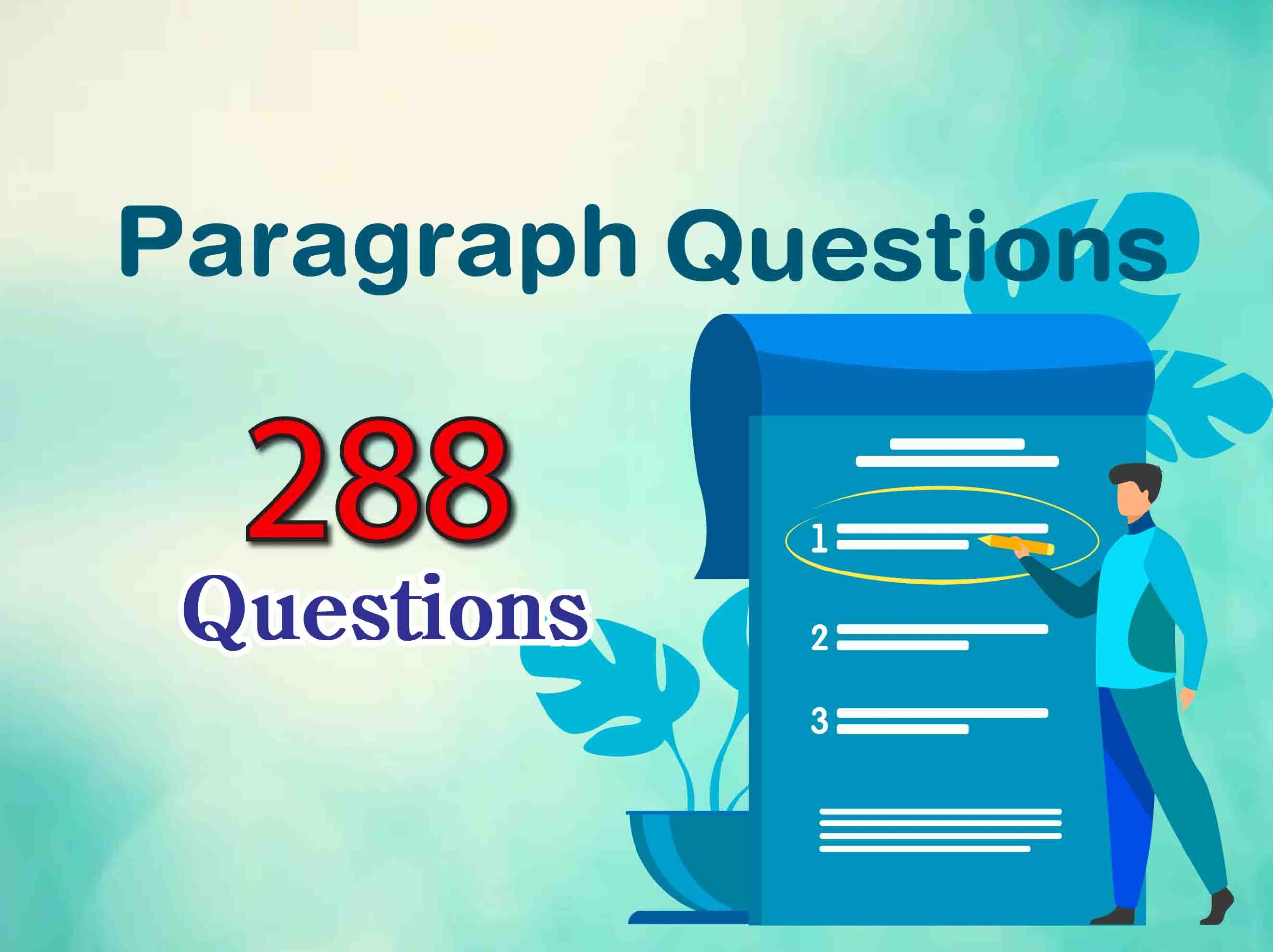 Paragraph Questions